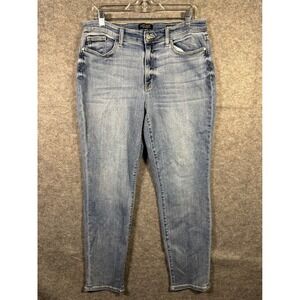 Judy Blue‎ Los Angeles Boyfriend Fit Jeans Women's Size 13/31 Denim Blue